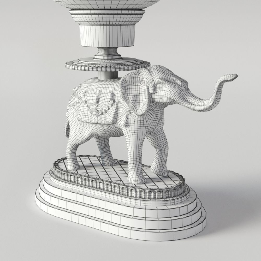 Hurricane Elephant 3D model_3