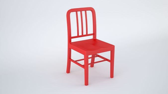 Hard Chair 3D model