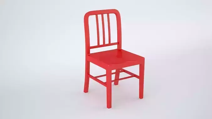 Hard Chair 3D model