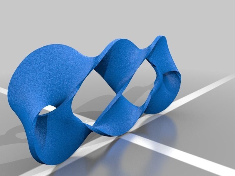 3D-printed Conformations of Knots through 7 Crossings Free 3D print model_31