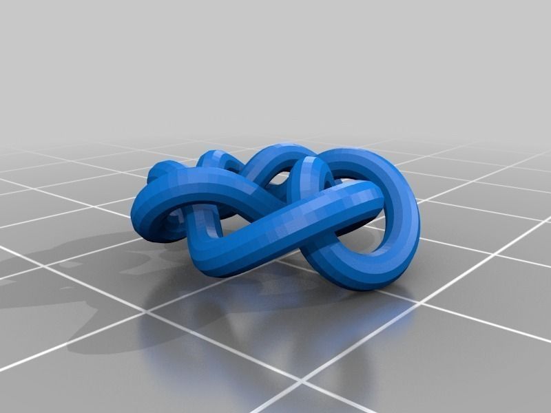 3D-printed Conformations of Knots through 7 Crossings Free 3D print model_20
