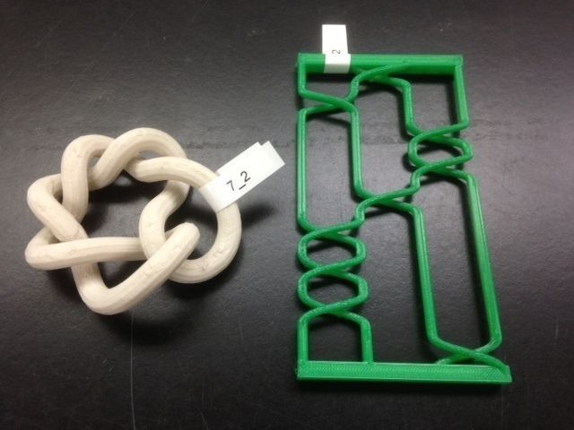 3D-printed Conformations of Knots through 7 Crossings Free 3D print model_10