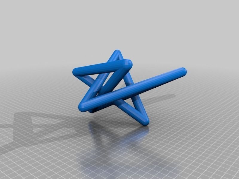 3D-printed Conformations of Knots through 7 Crossings Free 3D print model_17