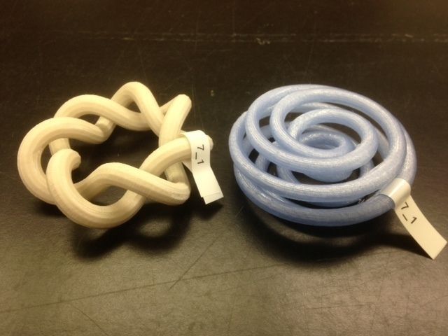 3D-printed Conformations of Knots through 7 Crossings Free 3D print model_9