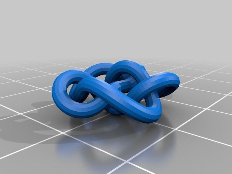 3D-printed Conformations of Knots through 7 Crossings Free 3D print model_25