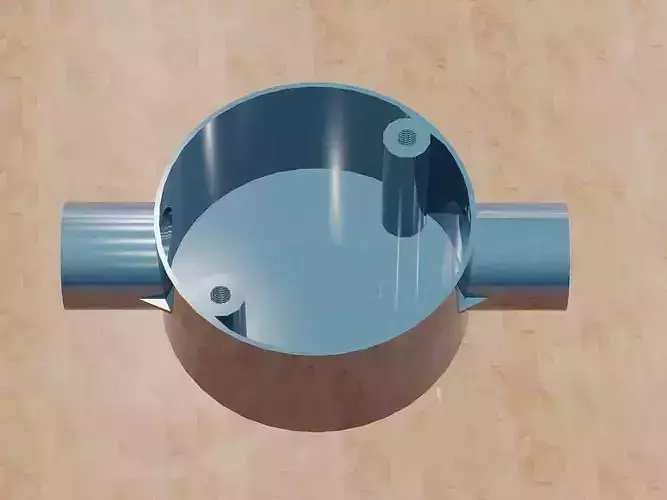 Through Conduit Box -20mm