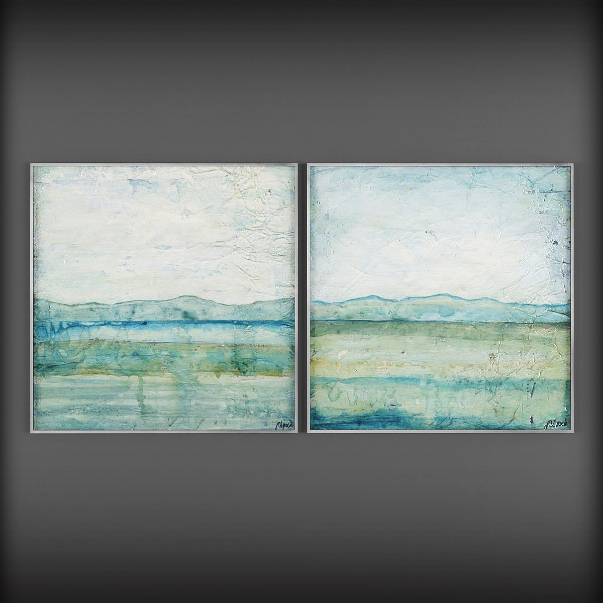 Picture Frames Low-poly 3D model_1