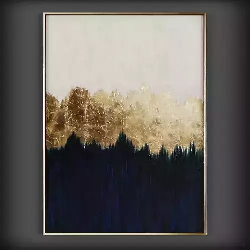 Picture Frames Low-poly 3D model