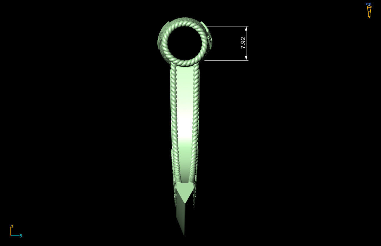 PEND 0001 3D print model_2