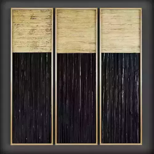 Picture Frames Low-poly 3D model