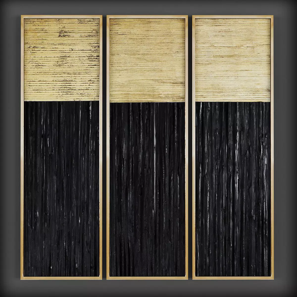 Picture Frames Low-poly 3D model_0