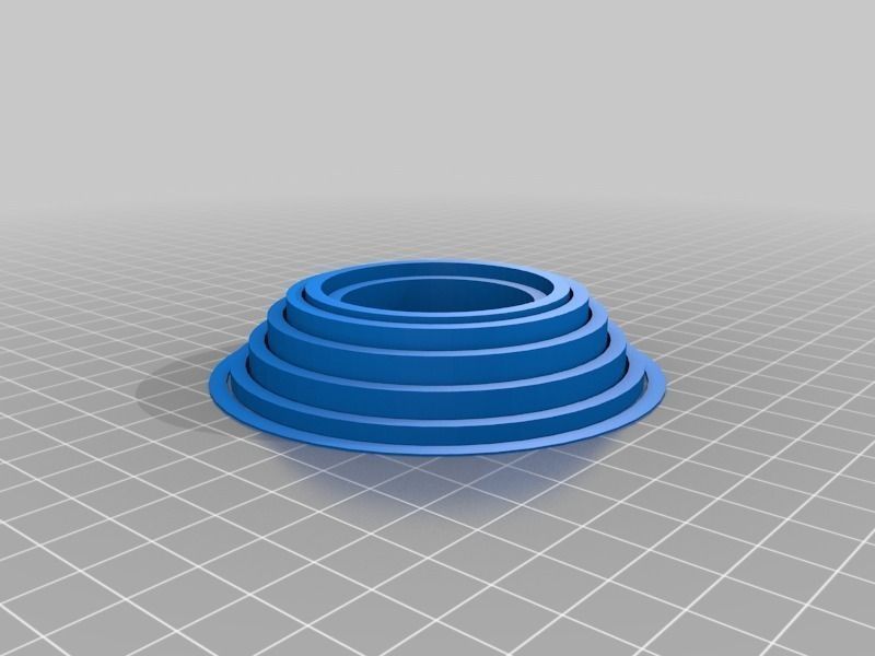 Shell approximation of solid of revolution II Free 3D print model_1