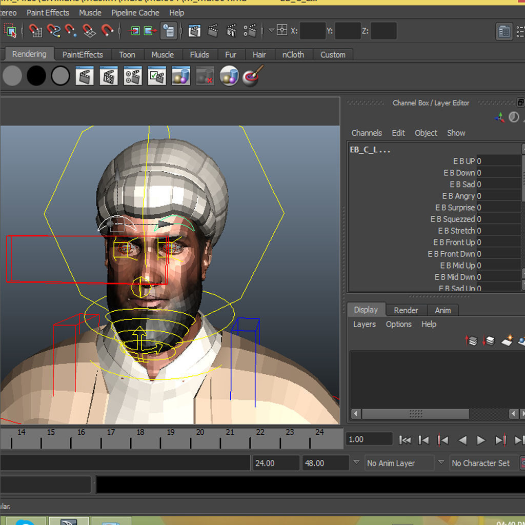 Nawab islamic man - islamic man 3D model_14