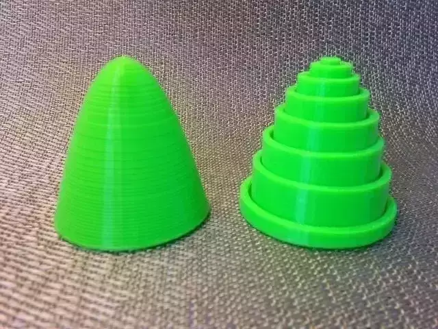 Shell approximation of solid of revolution I Free 3D print model
