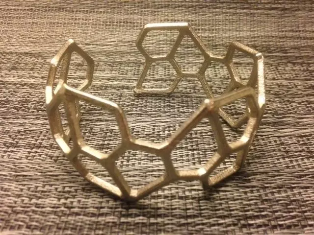 Pentagonal Hexacontahedron Bracelet Free 3D print model_0