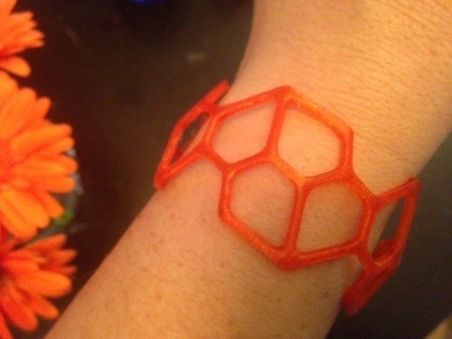 Pentagonal Hexacontahedron Bracelet Free 3D print model_1