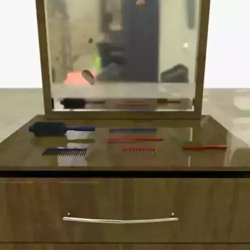 Drawers 1 with Bonus Objects 3D model Drawers 1 with Bonus Objects 3D model