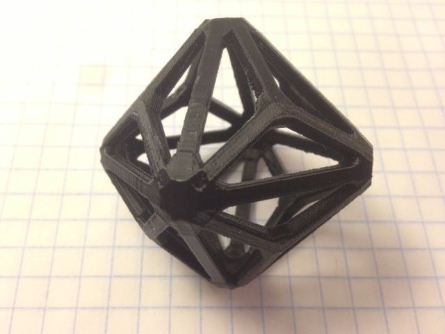 Catalan Wireframe Polyhedra Free 3D print model_8