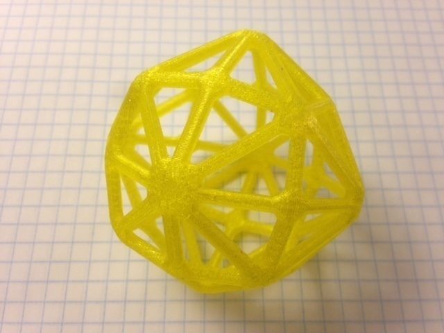 Catalan Wireframe Polyhedra Free 3D print model_3