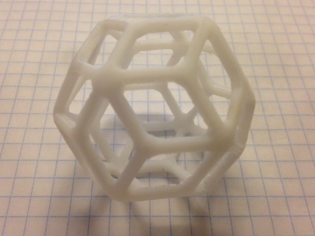 Catalan Wireframe Polyhedra Free 3D print model_7