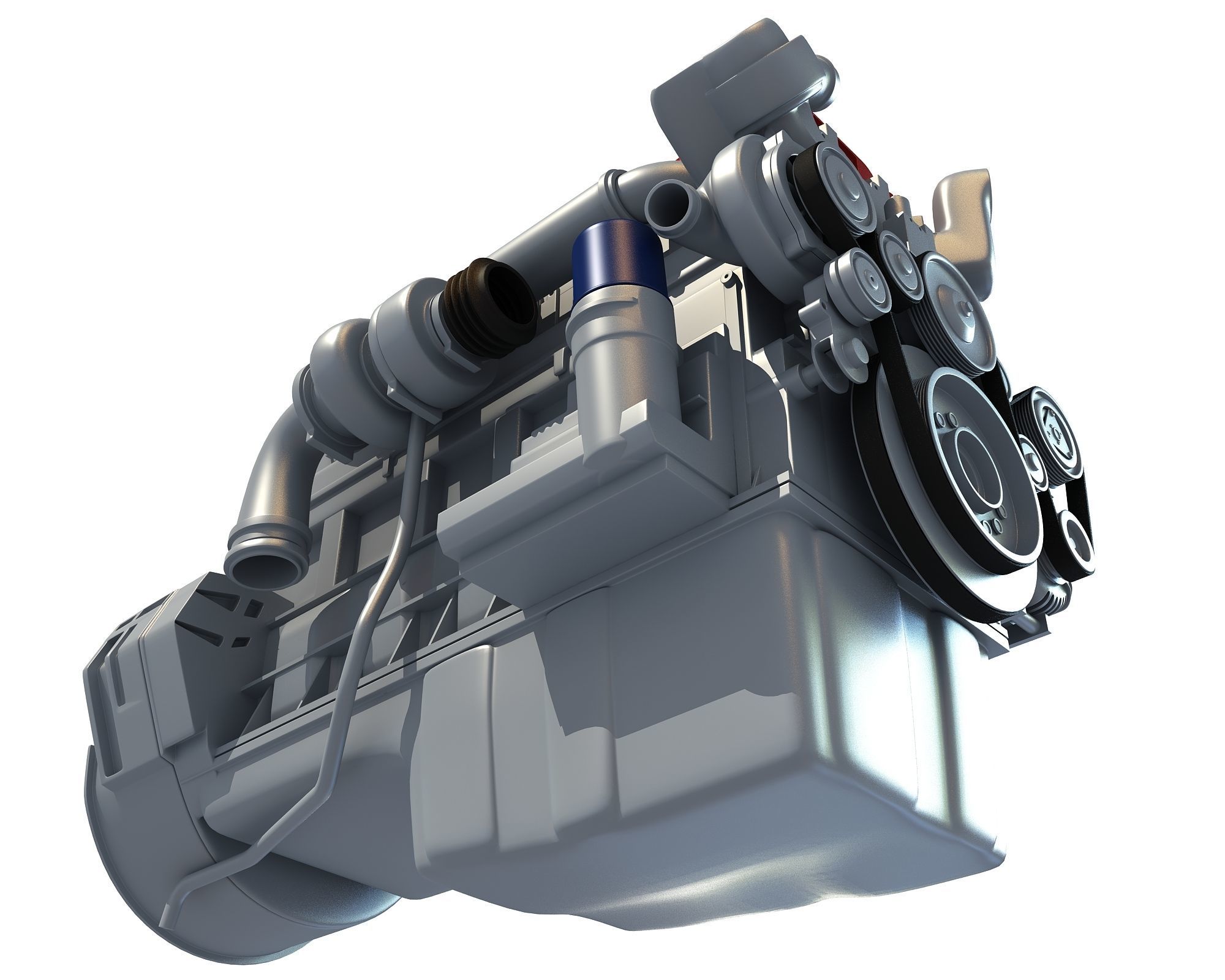 3D Models 3D Engine 3D model_11