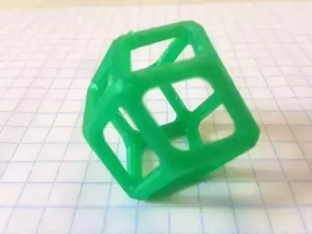 Rhombic Dodecahedron Free 3D print model
