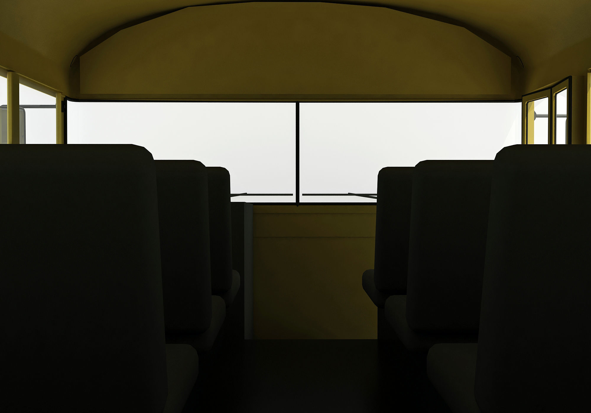 School Bus 3D model_12