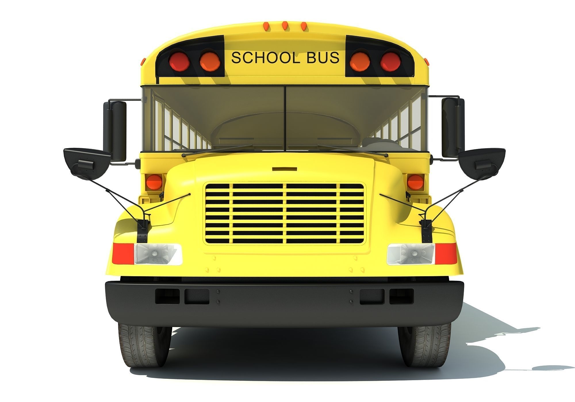 School Bus 3D model_8