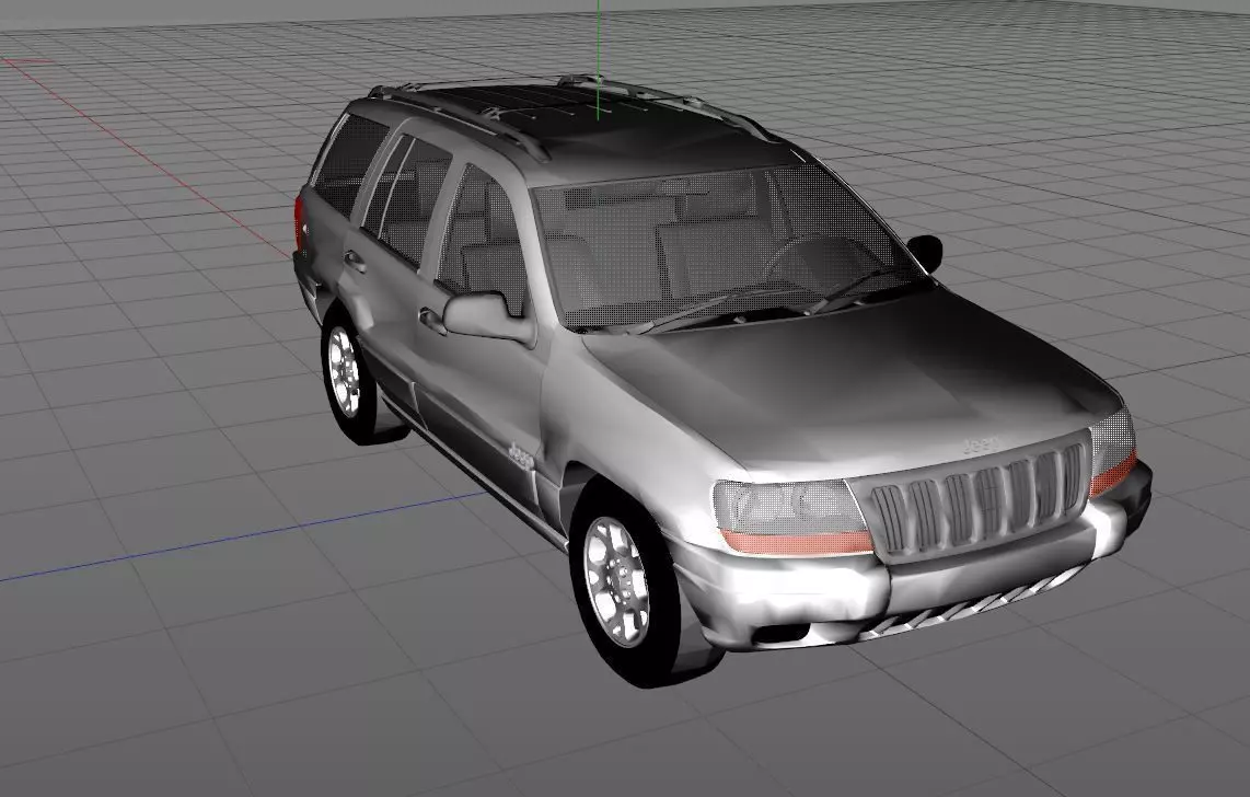 jeep grand cherokee Free 3D model