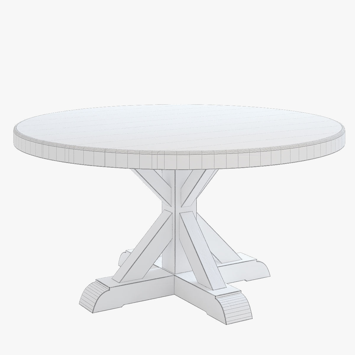 Flamant dinning set 001 3D model_11