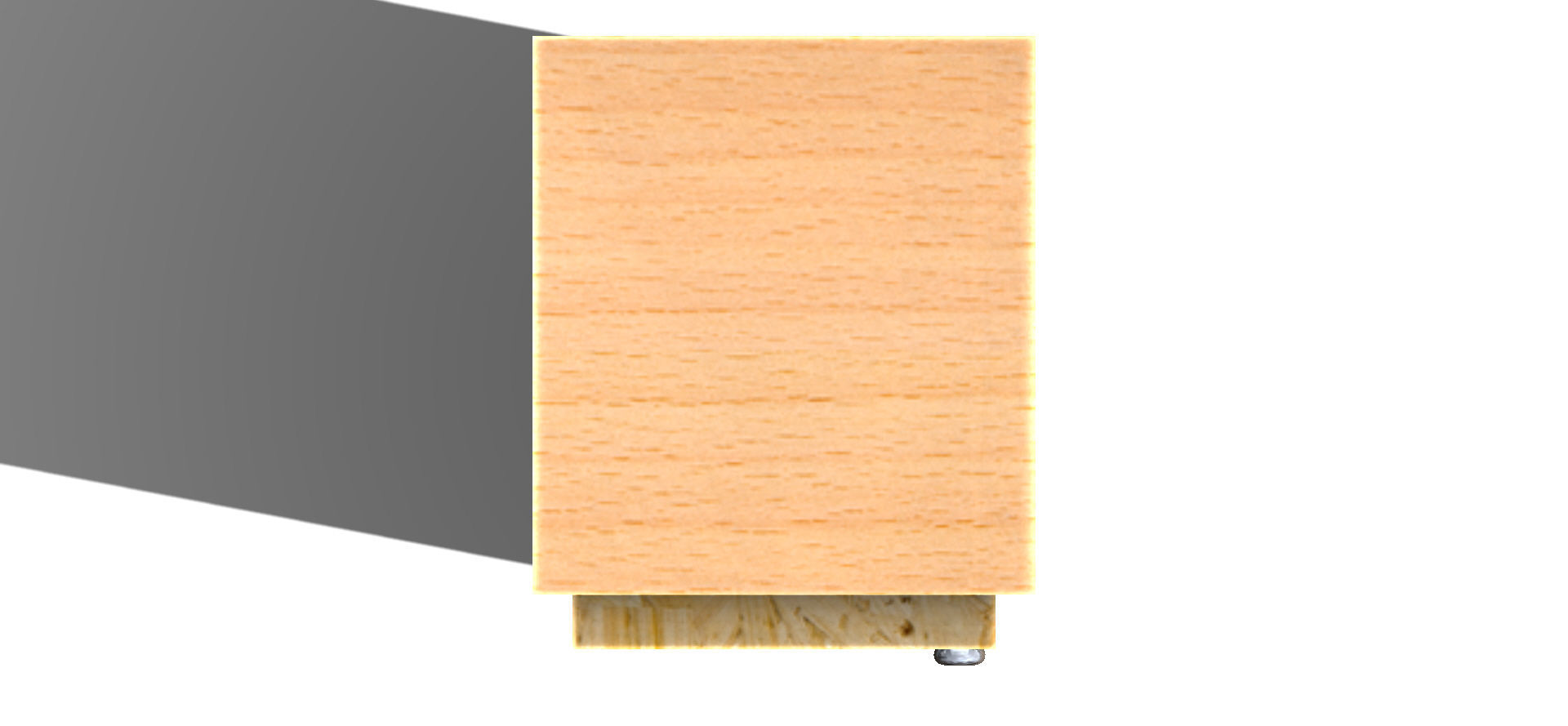 Small Wood Cabinet - Pequeno Armario de Madeira 3D model_6