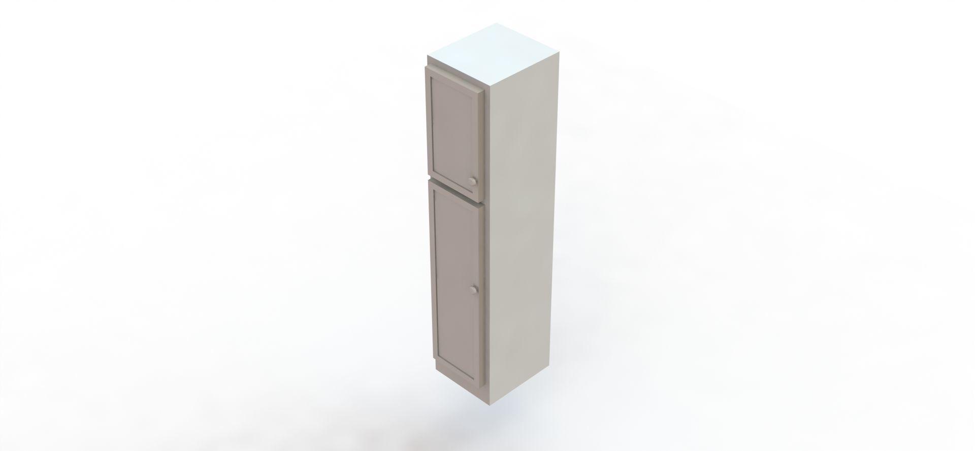 Small Wood Cabinet - Pequeno Armario de Madeira 3D model_15