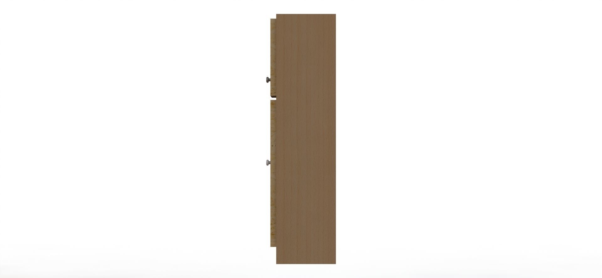 Small Wood Cabinet - Pequeno Armario de Madeira 3D model_3