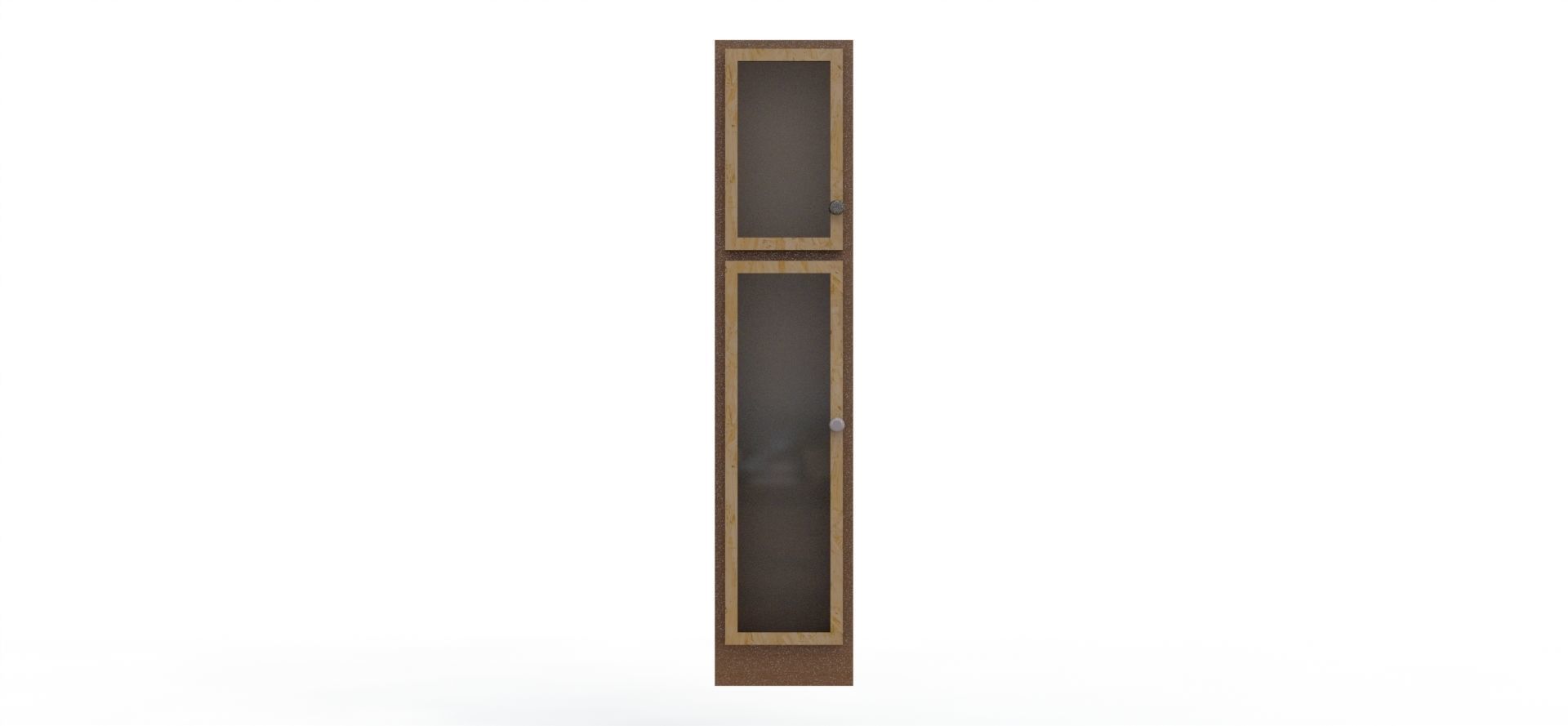 Small Wood Cabinet - Pequeno Armario de Madeira 3D model_13