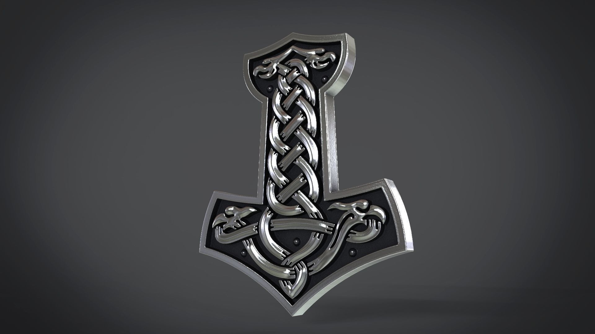 Mjolnir 3D print model_2