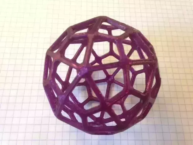 Deltoidal Hexecontahedron Free 3D print model