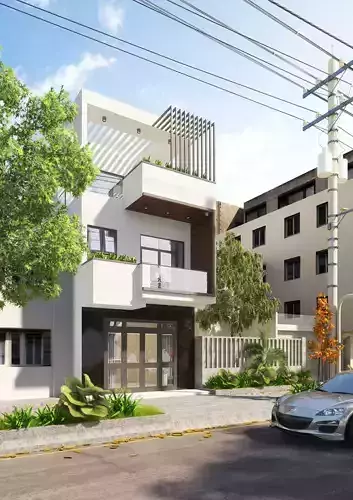 Modern House 3D model