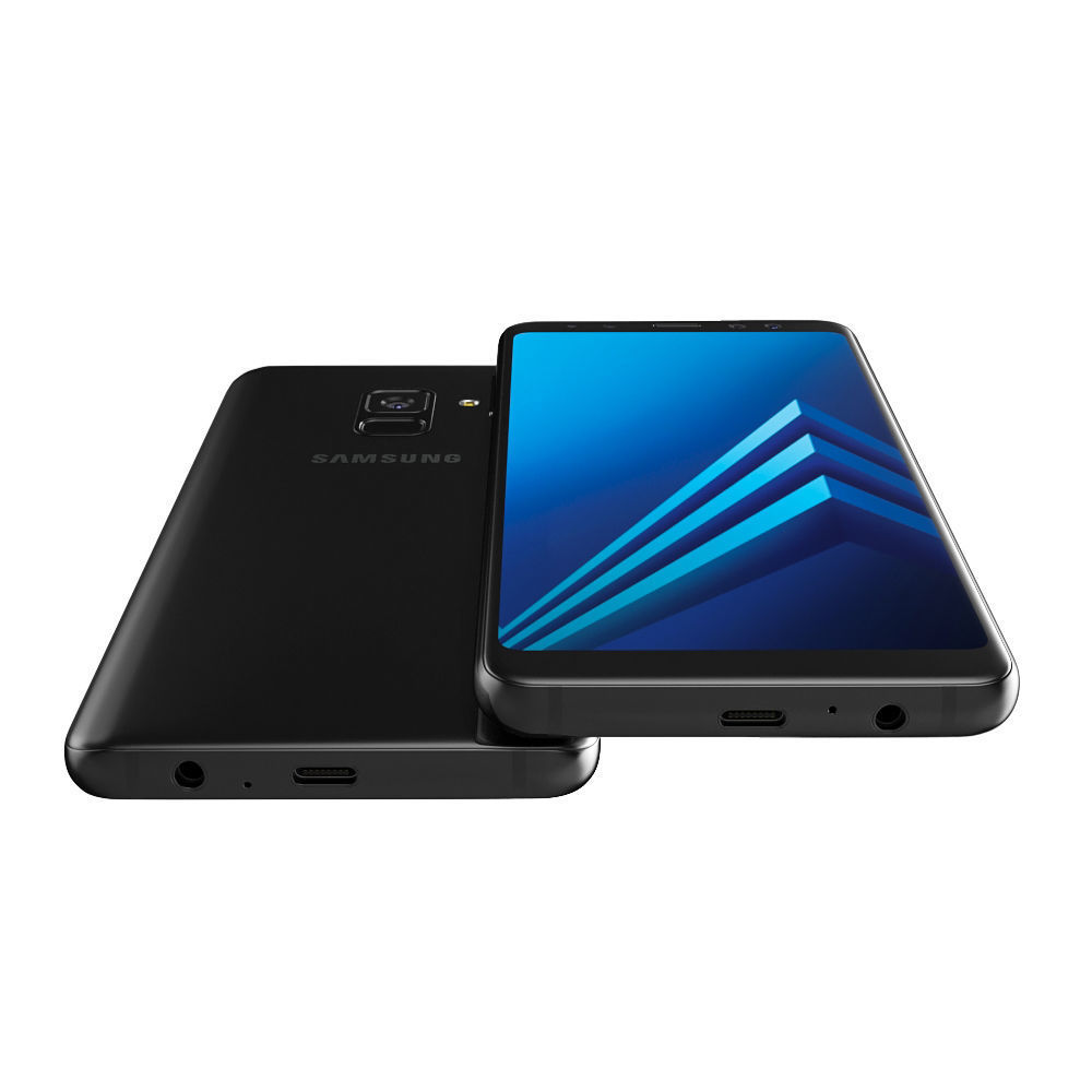 Samsung Galaxy A8 Black 3D model_10
