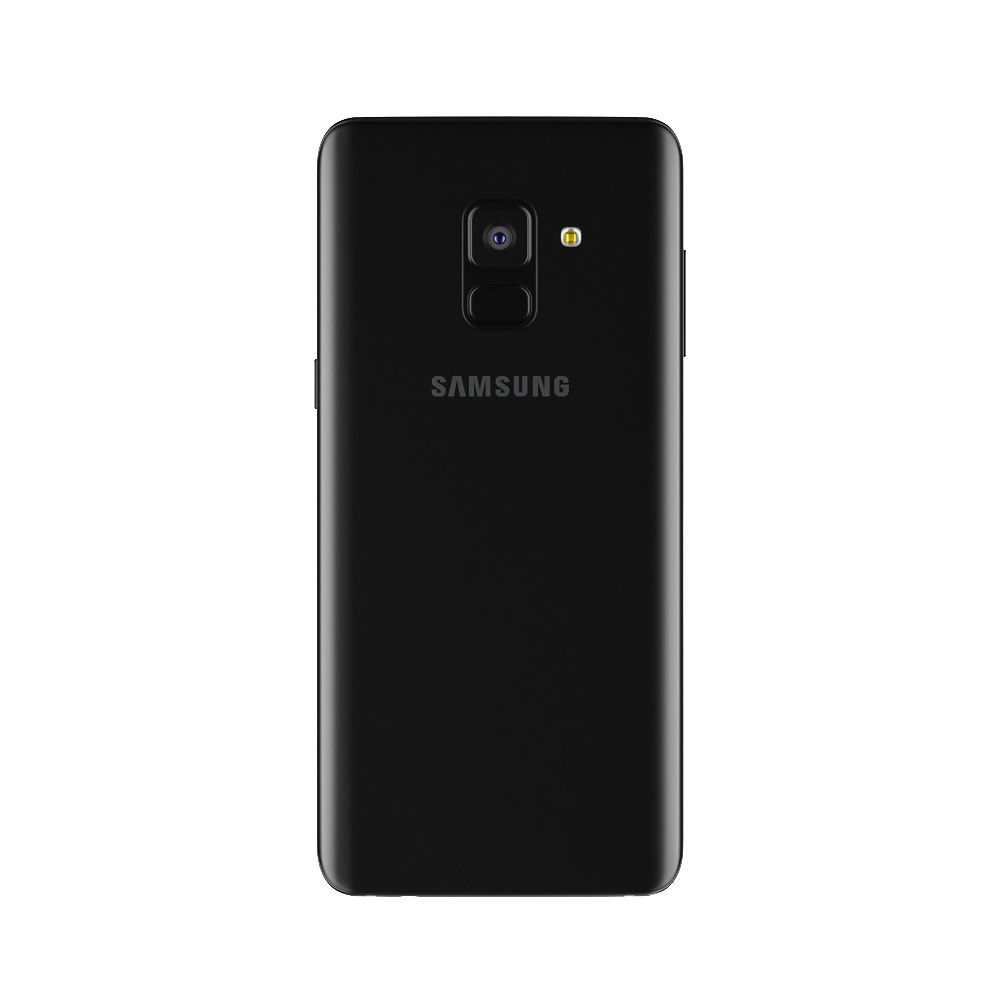 Samsung Galaxy A8 Black 3D model_2