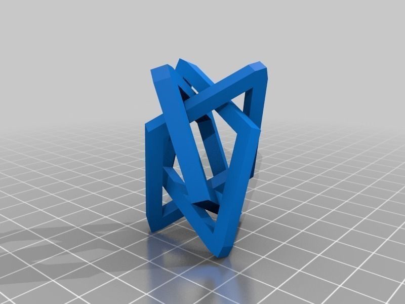 Borromean rings collection Free 3D print model_12