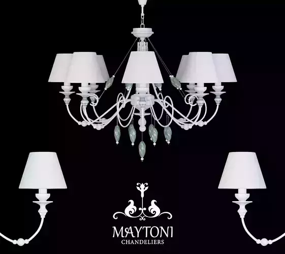 ARM540-08-W  chandelier