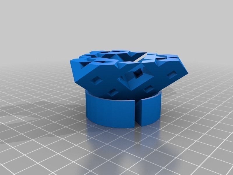 Menger slices Free 3D print model_11