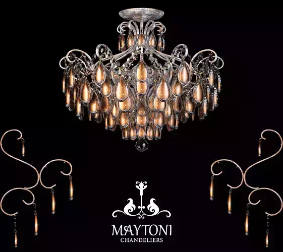 FR302-06-R   Crystal Chandelier