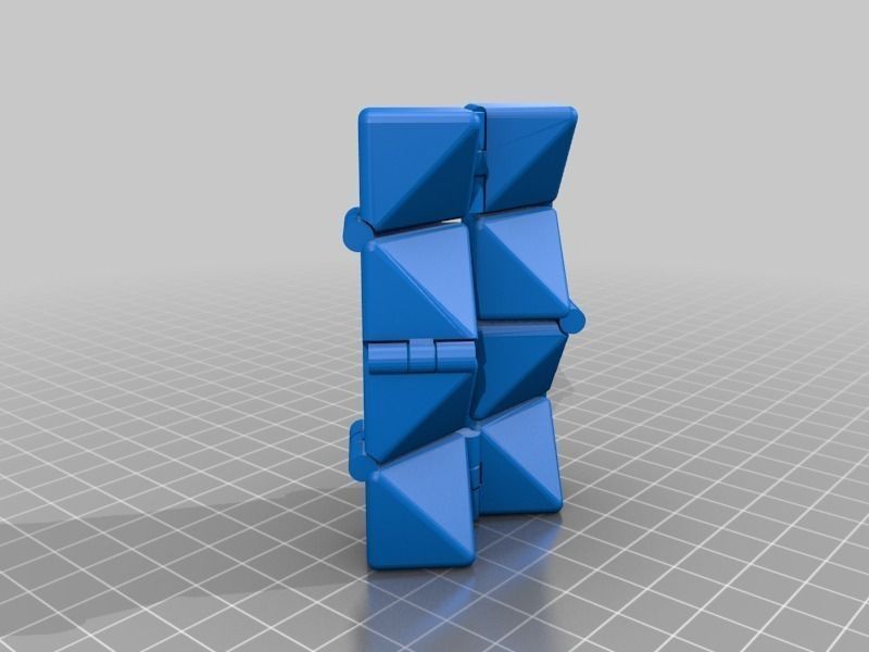 Print-In-Place Fidget Cube Free 3D print model_6