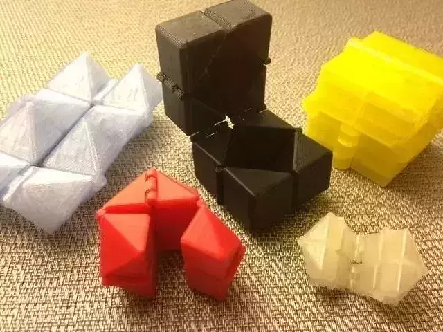 Print-In-Place Fidget Cube Free 3D print model