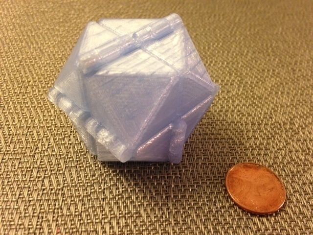 Print-In-Place Fidget Cube Free 3D print model_2
