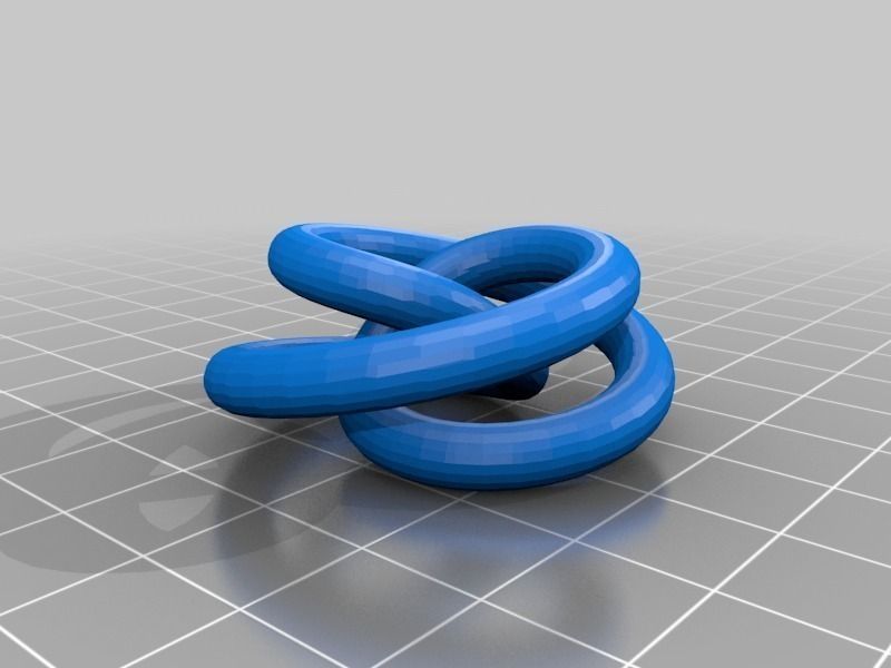 Trefoil Menagerie Free 3D print model_2