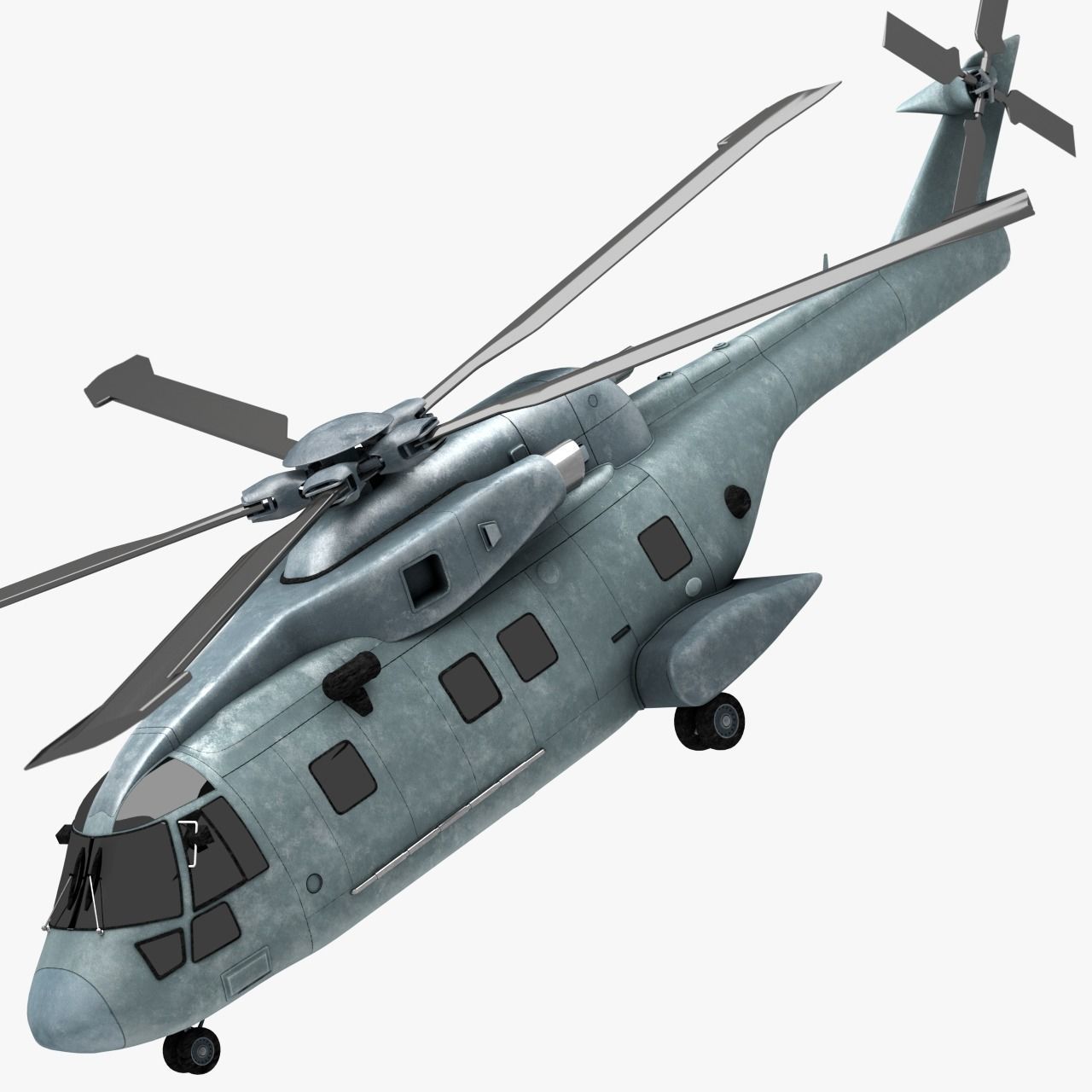 Agustawestland aw101 3D model_2