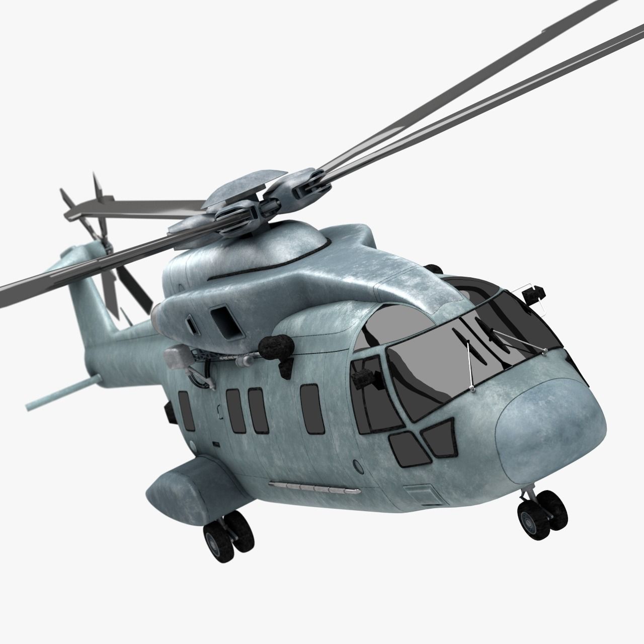 Agustawestland aw101 3D model_1