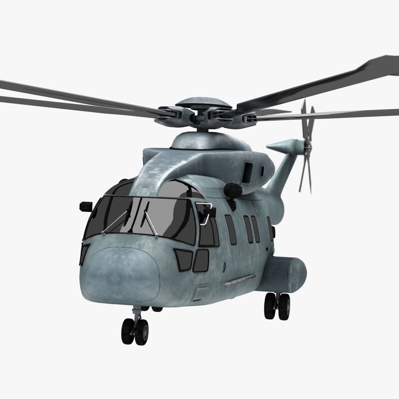 Agustawestland aw101 3D model_5